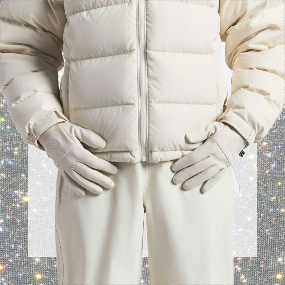 The North Face X SKIMS Gloves in Bone size M NWT! - Picture 4 of 4